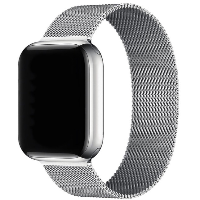 Apple watch10 米蘭尼斯錶帶 Apple watch S10 米蘭磁吸錶帶 免裁剪 42mm 46mm-細節圖5