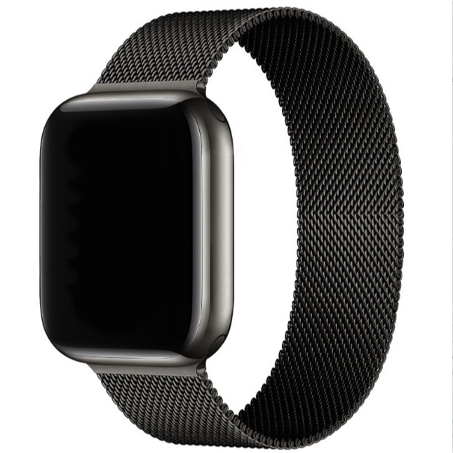 Apple watch10 米蘭尼斯錶帶 Apple watch S10 米蘭磁吸錶帶 免裁剪 42mm 46mm-細節圖6