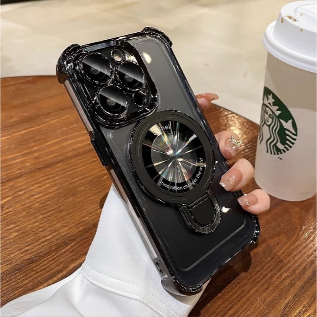 iPhone16 多功能手機殼 iPhone16 Pro Max 電鍍防摔殼 iPhone 16 Pro 磁吸充電殼-規格圖9