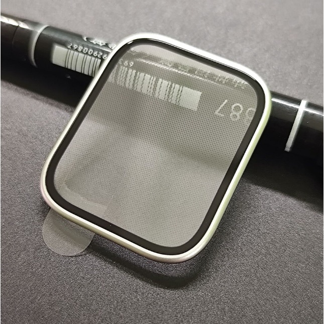 Apple watch 10 鋁合金邊框玻璃膜 apple watch S10 玻璃膜 46MM保護貼 附貼膜神器-規格圖8