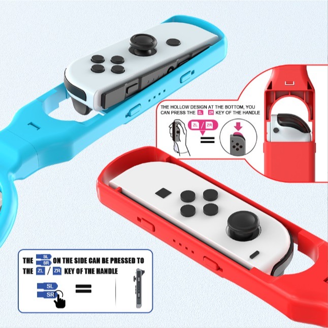 Switch羽球拍 Switch 網球拍 Switch OLED 運動手把 Switch羽球拍組 2個裝-細節圖3