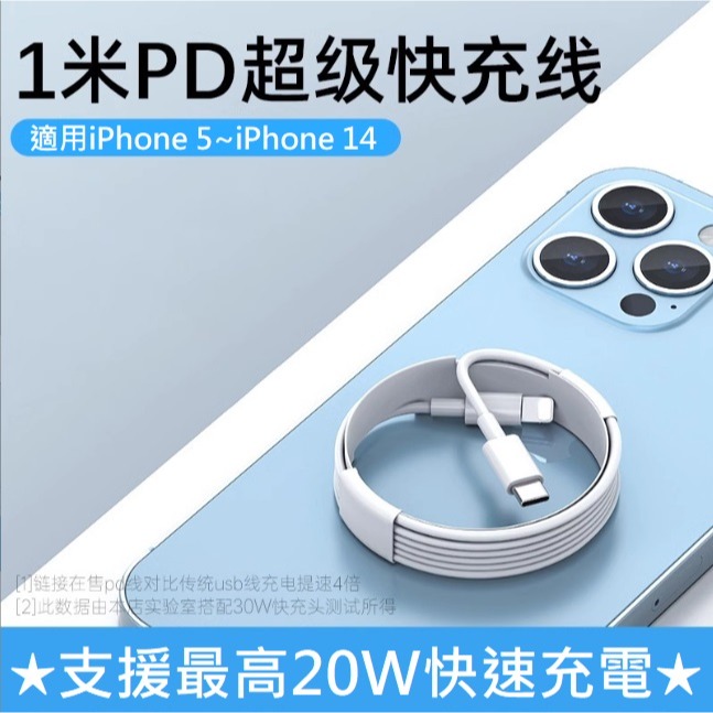 iPhone PD快充線 Type C接口 Type C-Lightning 充電線 iPhone6~iPhone16-細節圖5