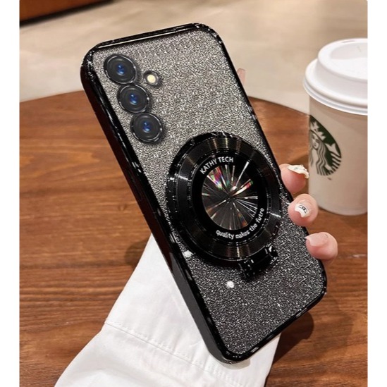 三星A16 電鍍磁吸殼 三星A16 磁吸支架保護殼 三星A16 TPU軟殼 自帶鏡頭貼 附炫彩亮卡-規格圖10