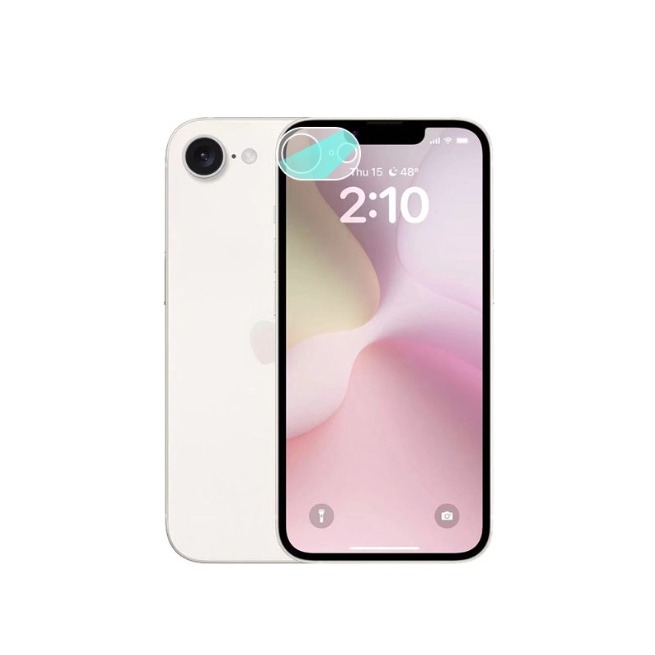 iPhone16e 透明鏡頭貼 iPhone16E 一體式鏡頭貼 iPhone 16e 鏡頭膜-細節圖6