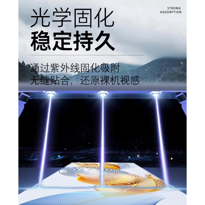 小米15 Ultra UV光學膜 小米15Ultra 曲面玻璃膜 小米15 Ultra 保護貼 (支援解鎖)-細節圖6