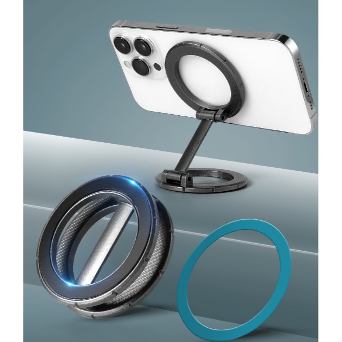 雙向磁吸支架 可折疊伸縮支架 懶人支架 磁吸手機支架 車用手機支架-細節圖8