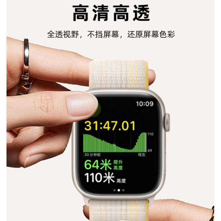 [三片裝] Apple watch Series 8 9 水凝膜 Apple watch S8 S9 保護貼-細節圖5