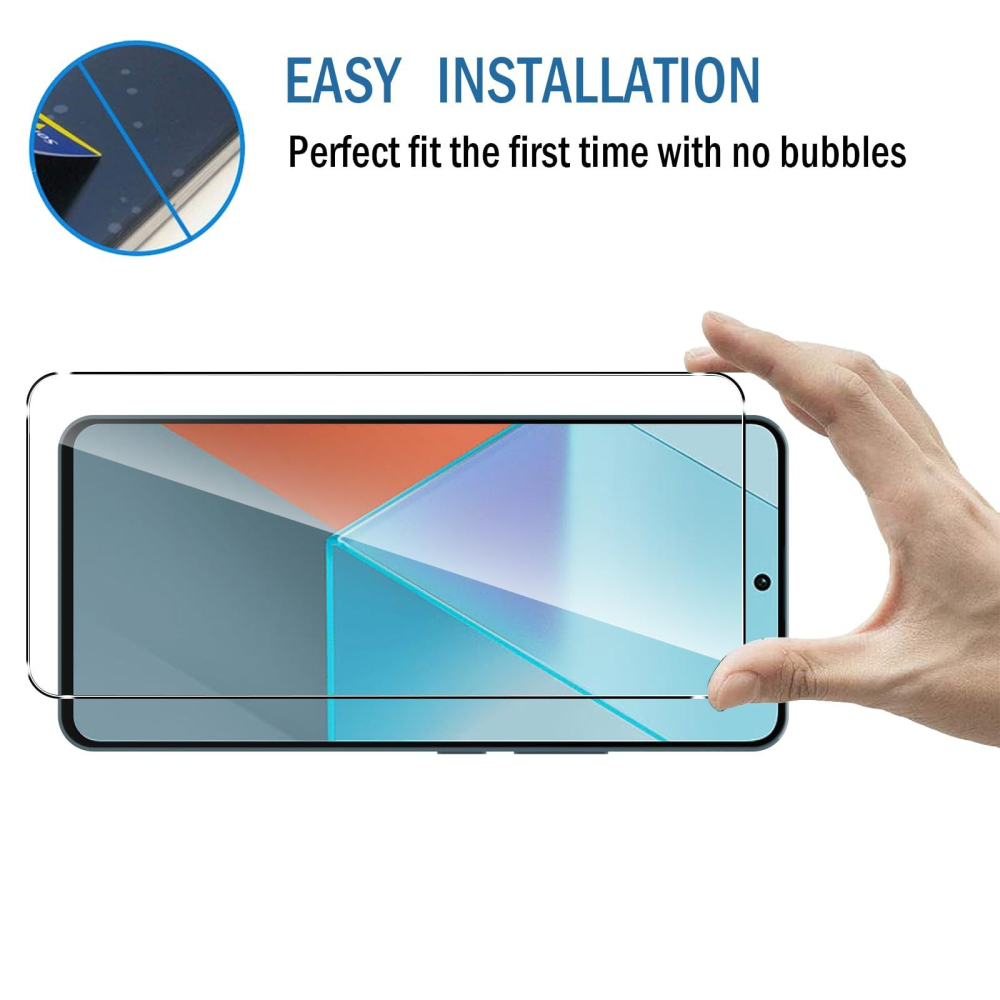 紅米Note14 紅米Note14 Pro 鋼化玻璃膜 紅米Note14 Pro 玻璃保護貼-細節圖3