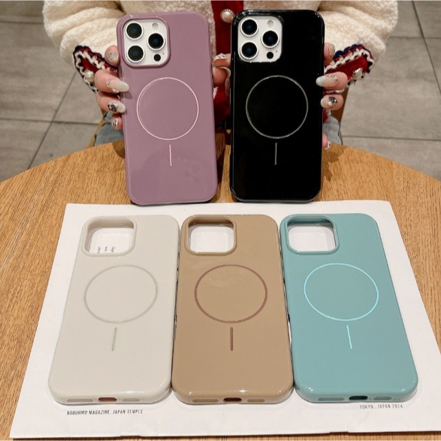 [促銷優惠] iPhone15 光面磁吸保護殼 iPhone15 iPhone15+ iPhone15 Pro Max-細節圖4