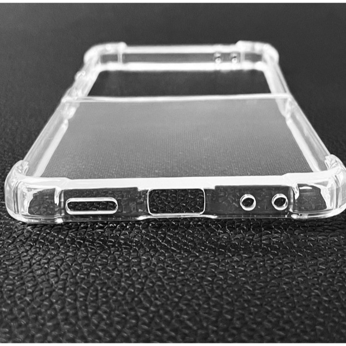 三星Z Flip7 手機殼 三星 Zflip7 透明軟殼 三星Z Flip7 手機保護殼 自帶五金扣-細節圖5