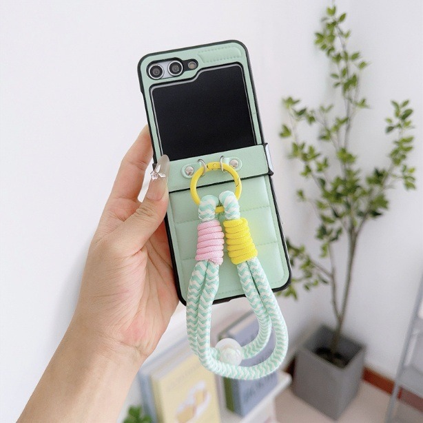 三星Z Flip7 羽絨服造型保護殼 三星 Zflip7 掛繩手機殼 三星Z Flip7 保護套 附掛繩-規格圖9