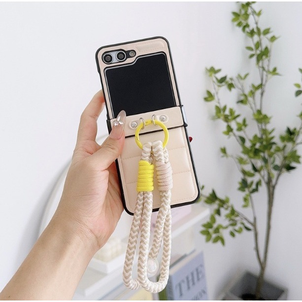 三星Z Flip7 羽絨服造型保護殼 三星 Zflip7 掛繩手機殼 三星Z Flip7 保護套 附掛繩-規格圖9