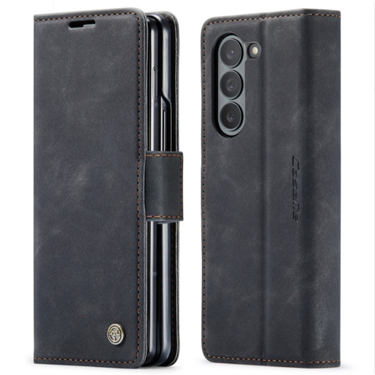 三星Z Fold7 經典翻蓋皮套 三星Z Fold 7 磁吸皮套 Zfold7 皮紋皮套-規格圖11