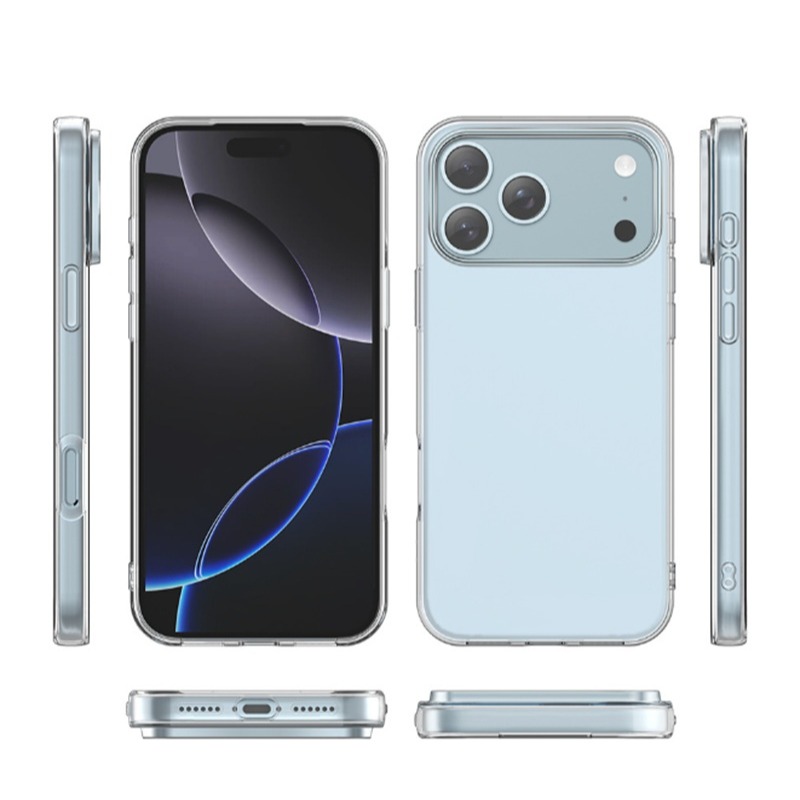 iPhone17 全系列透明手機殼 iPhone Air iPhone 17 Pro Max TPU超薄套-細節圖5