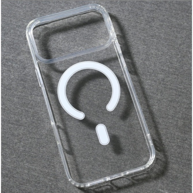 iPhone17 磁吸充電殼 iPhone Air iPhone 17 Pro Max 透明手機殼-細節圖8