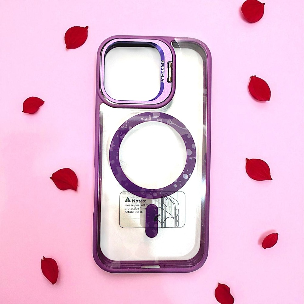 iPhone17 磁吸支架保護殼 iPhone Air iPhone 17 Pro Max 手機殼 送鷹眼鏡頭貼-細節圖2