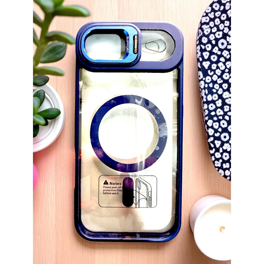 iPhone17 磁吸支架保護殼 iPhone Air iPhone 17 Pro Max 手機殼 送鷹眼鏡頭貼-細節圖3