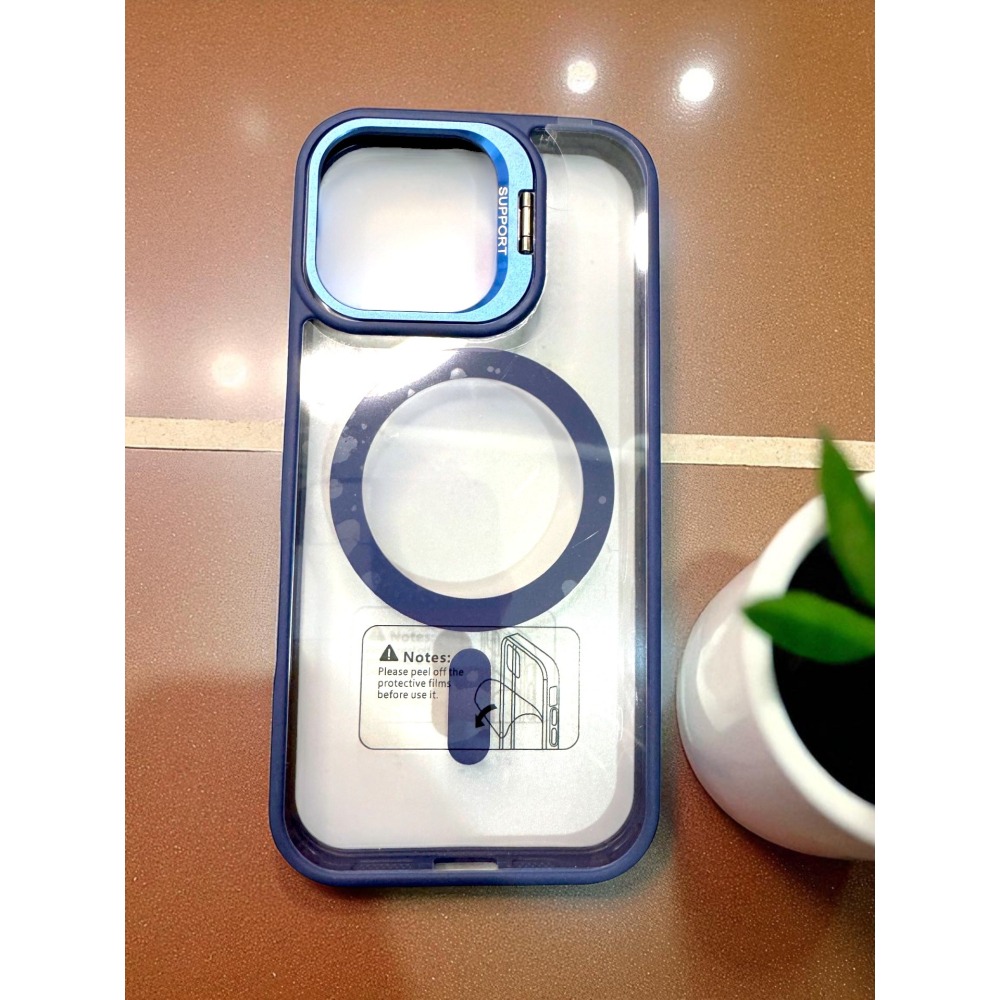 iPhone17 磁吸支架保護殼 iPhone Air iPhone 17 Pro Max 手機殼 送鷹眼鏡頭貼-細節圖4