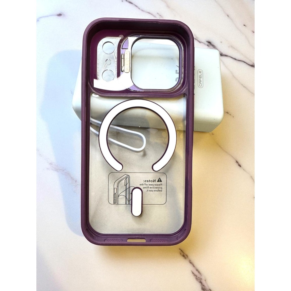 iPhone17 磁吸支架保護殼 iPhone Air iPhone 17 Pro Max 手機殼 送鷹眼鏡頭貼-細節圖8