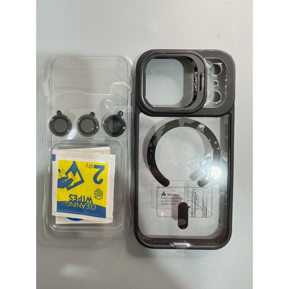 iPhone17 磁吸支架保護殼 iPhone Air iPhone 17 Pro Max 手機殼 送鷹眼鏡頭貼-規格圖11