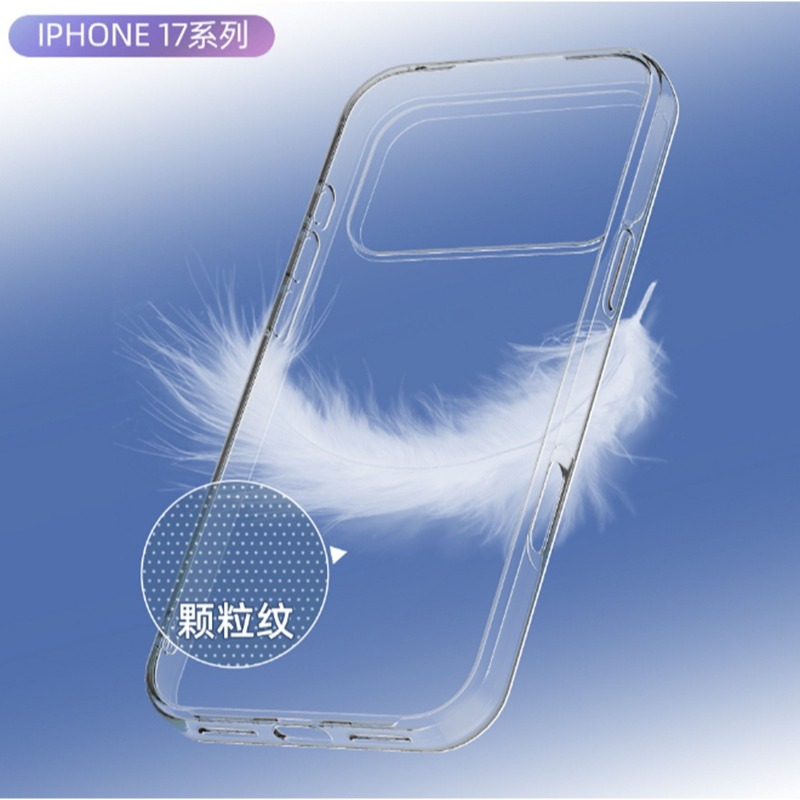 iPhone17 全系列透明手機殼 iPhone Air iPhone 17 Pro Max TPU超薄套-細節圖3