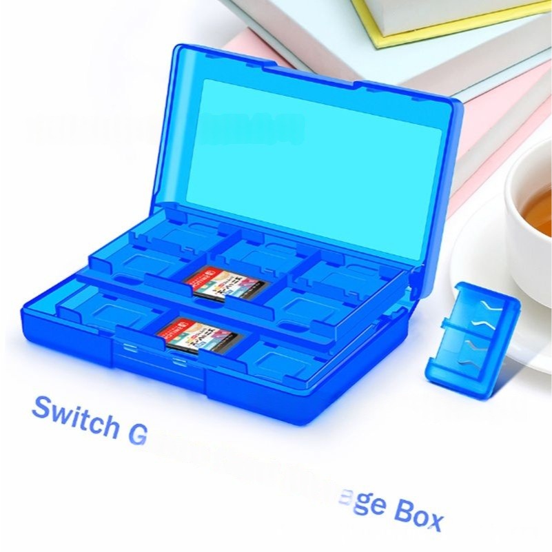 任天堂 Switch 24格卡片收納盒 Switch 24片裝卡盒 Switch2 塑料卡片盒 卡盒-細節圖2