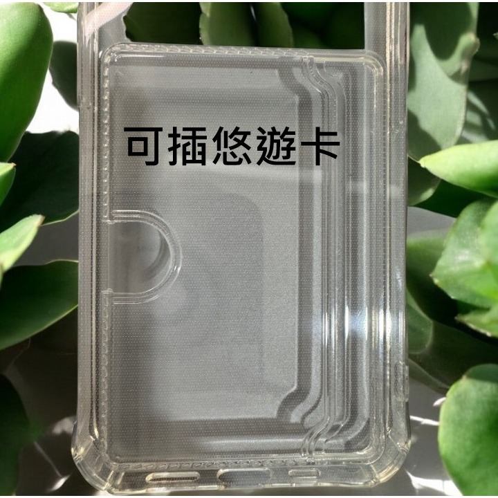 iPhone16e 四角防摔殼 可插卡 iPhone16E 透明手機殼 iPhone 16e 保護套-細節圖2