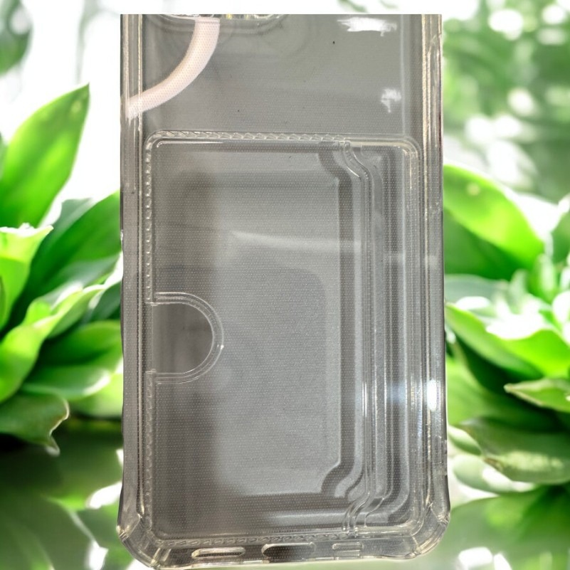 iPhone16e 四角防摔殼 可插卡 iPhone16E 透明手機殼 iPhone 16e 保護套-細節圖6