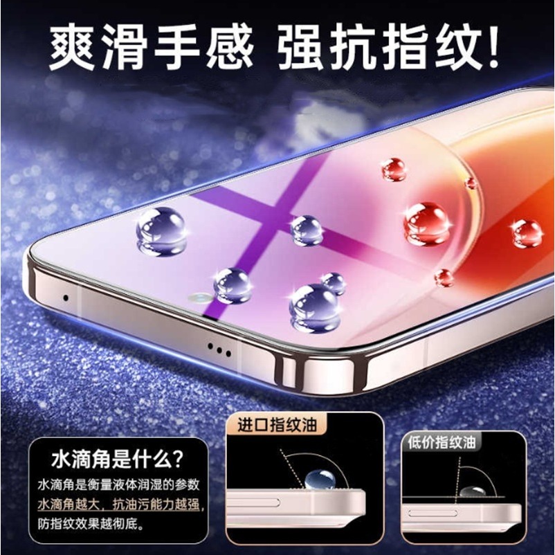 VIVO X300 / X300 Pro 鋼化玻璃膜 VIVO X300 螢幕保護貼 支援指紋解鎖-細節圖3