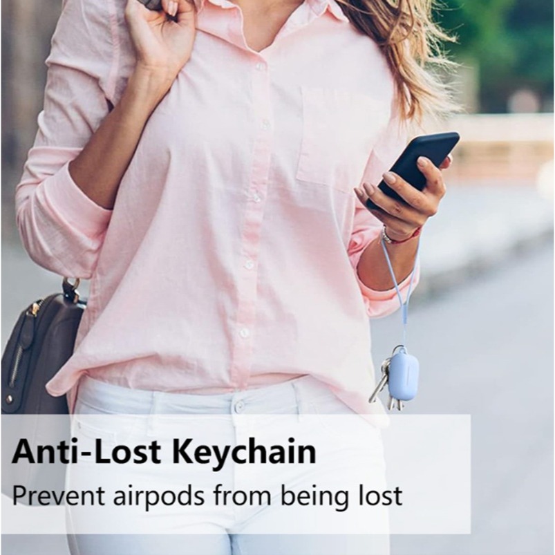 AirPods Pro3 矽膠保護套 Airpods Pro 3 耳機保護套 附D型掛勾-細節圖4