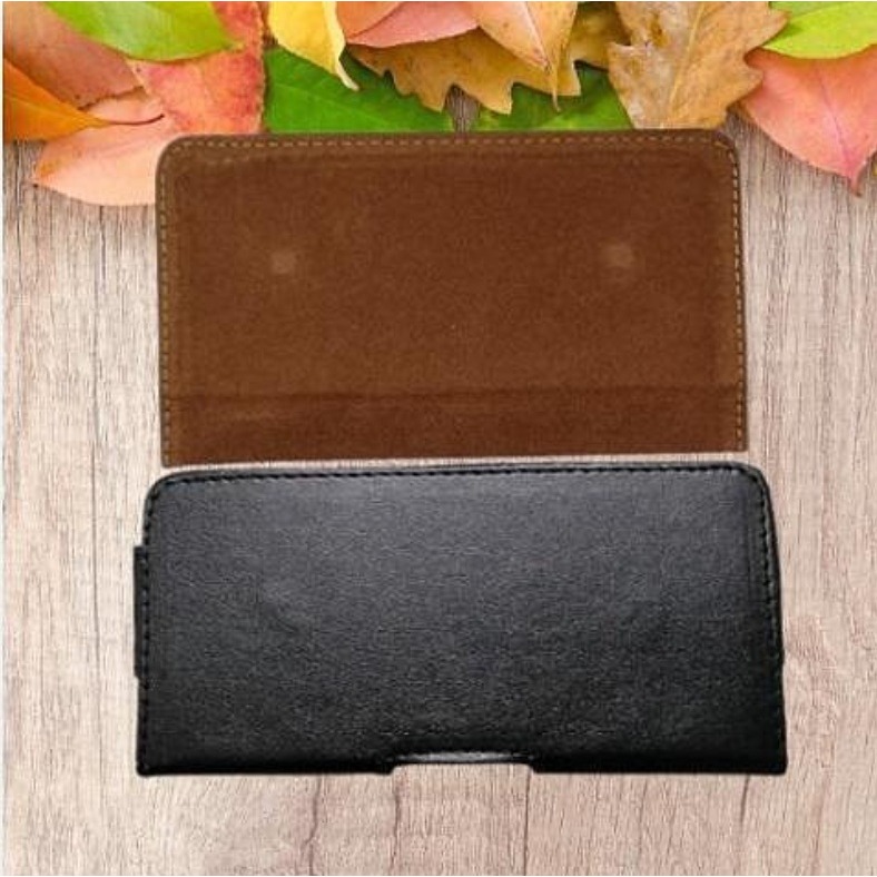 荔枝紋腰掛皮套 手機直立皮套 5~6.8吋手機均可適用 腰掛皮套 老人皮套 隱藏磁扣-細節圖6