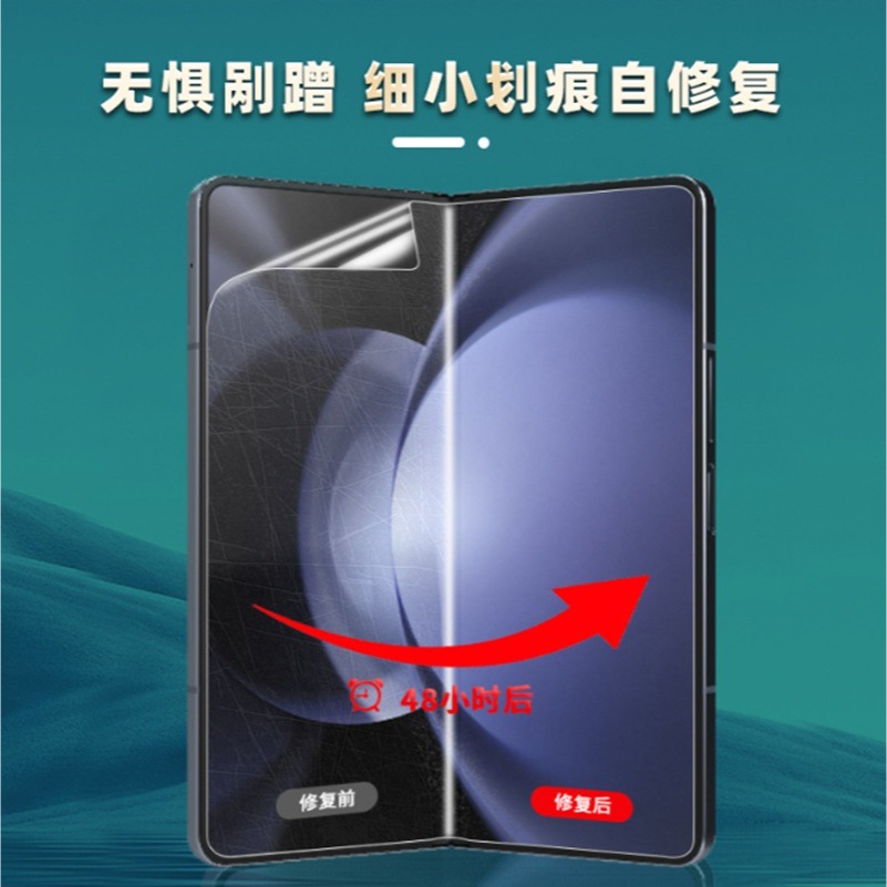 三星Z TriFold 專用保護貼 三星Z TriFold 定位貼水凝膜 ZTriFold 水凝膜-細節圖3