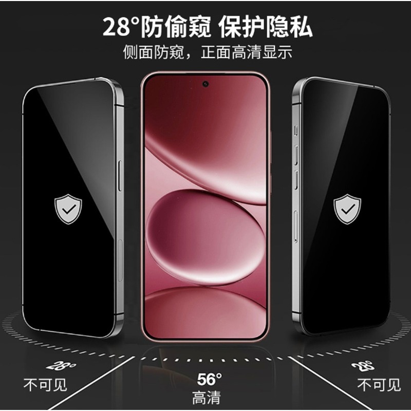 三星A37 A57 5G版 防窺玻璃膜 三星A37/A57防窺版玻璃保護貼-細節圖2