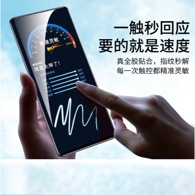 Realme 12 Pro 螢幕保護貼(曲面軟膜) Realme12 Pro / Realme12Pro+ 全膠陶瓷膜-細節圖2