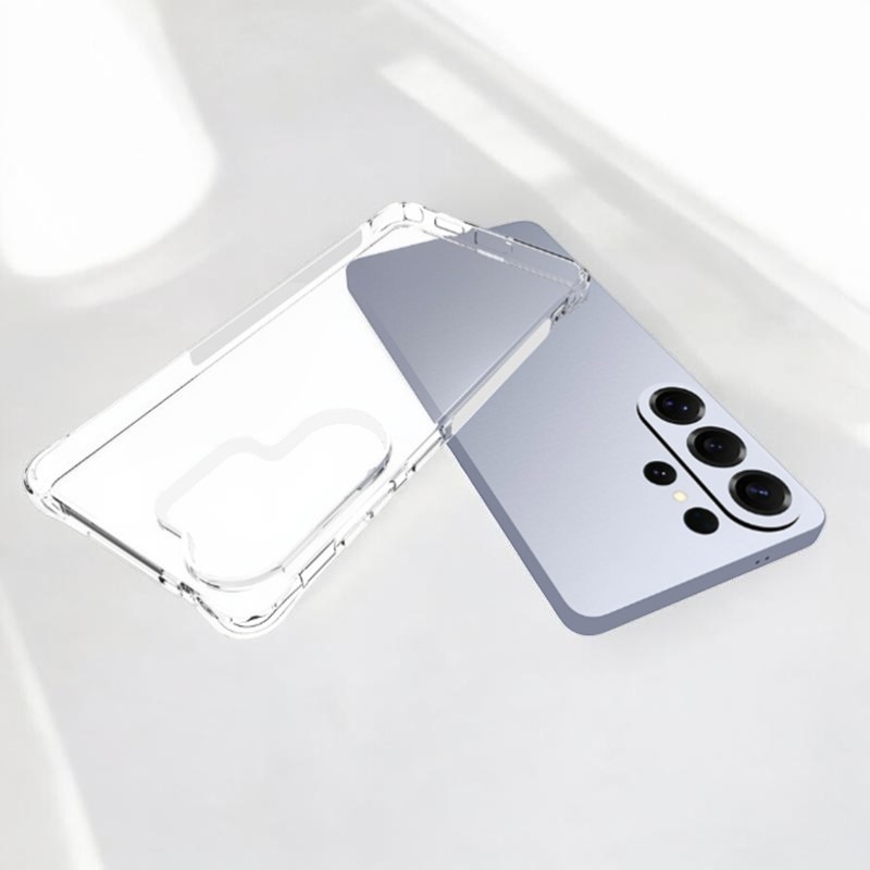 三星S26 Ultra 四角氣墊防摔殼 三星S26 Ultra 透明保護套 氣囊保護-細節圖5