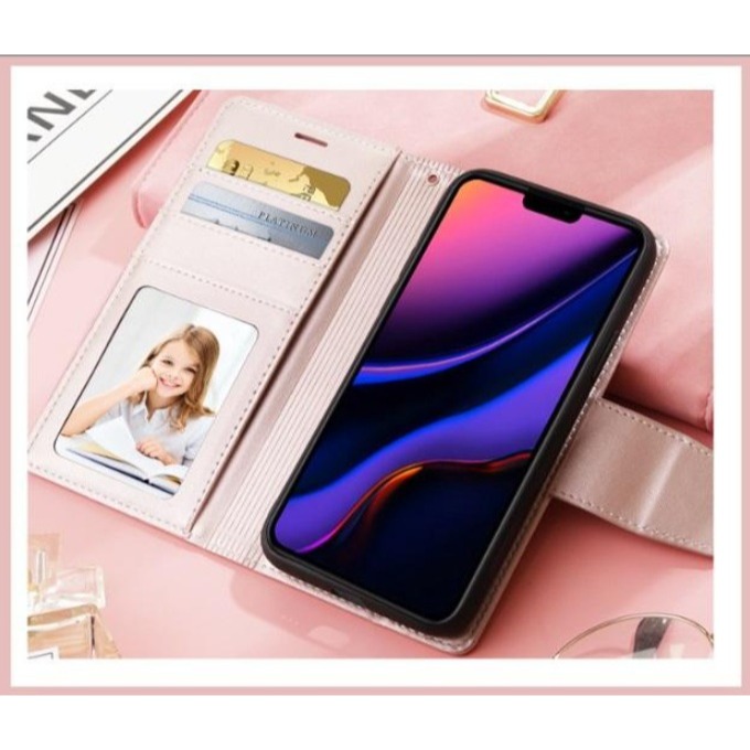 三星A37 A57 正品韓曼皮套 三星A37 A57 經典翻蓋皮套 三星A37 A57 保護套 帶卡夾-細節圖5