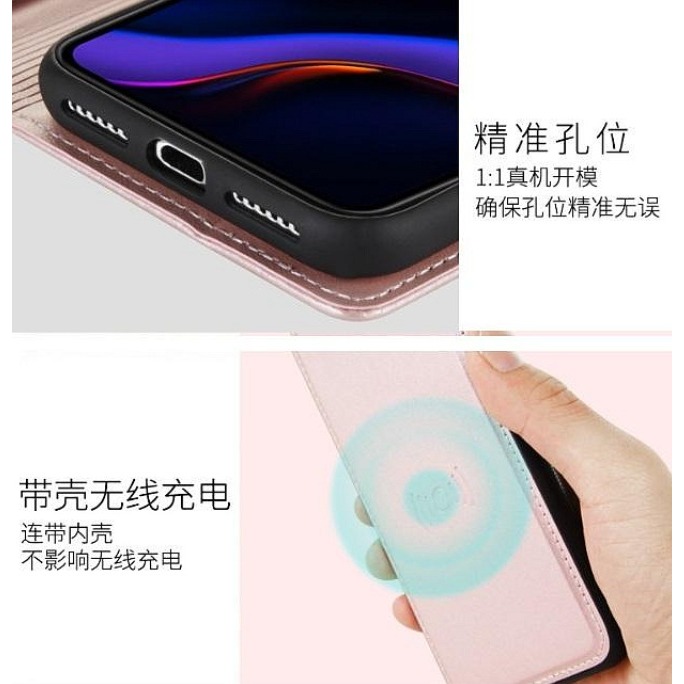 三星A37 A57 正品韓曼皮套 三星A37 A57 經典翻蓋皮套 三星A37 A57 保護套 帶卡夾-細節圖7