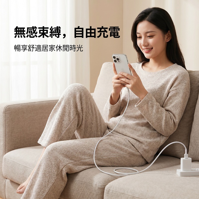 REMAX 睿量USB to Lightning 充電線 iPhone專用2.4A 快充數據線-細節圖7