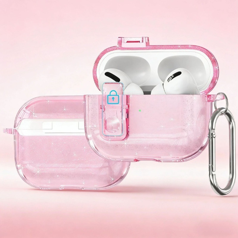 AirPods Pro透明開關保護殼 Airpods Pro 1/2/3 矽膠保護套-細節圖8