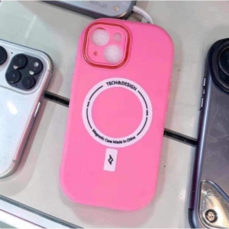 iPhone12系列 小胖妹磁吸充電殼 iPhone 12 Pro Max 磁吸鏡頭圈保護殼-細節圖9