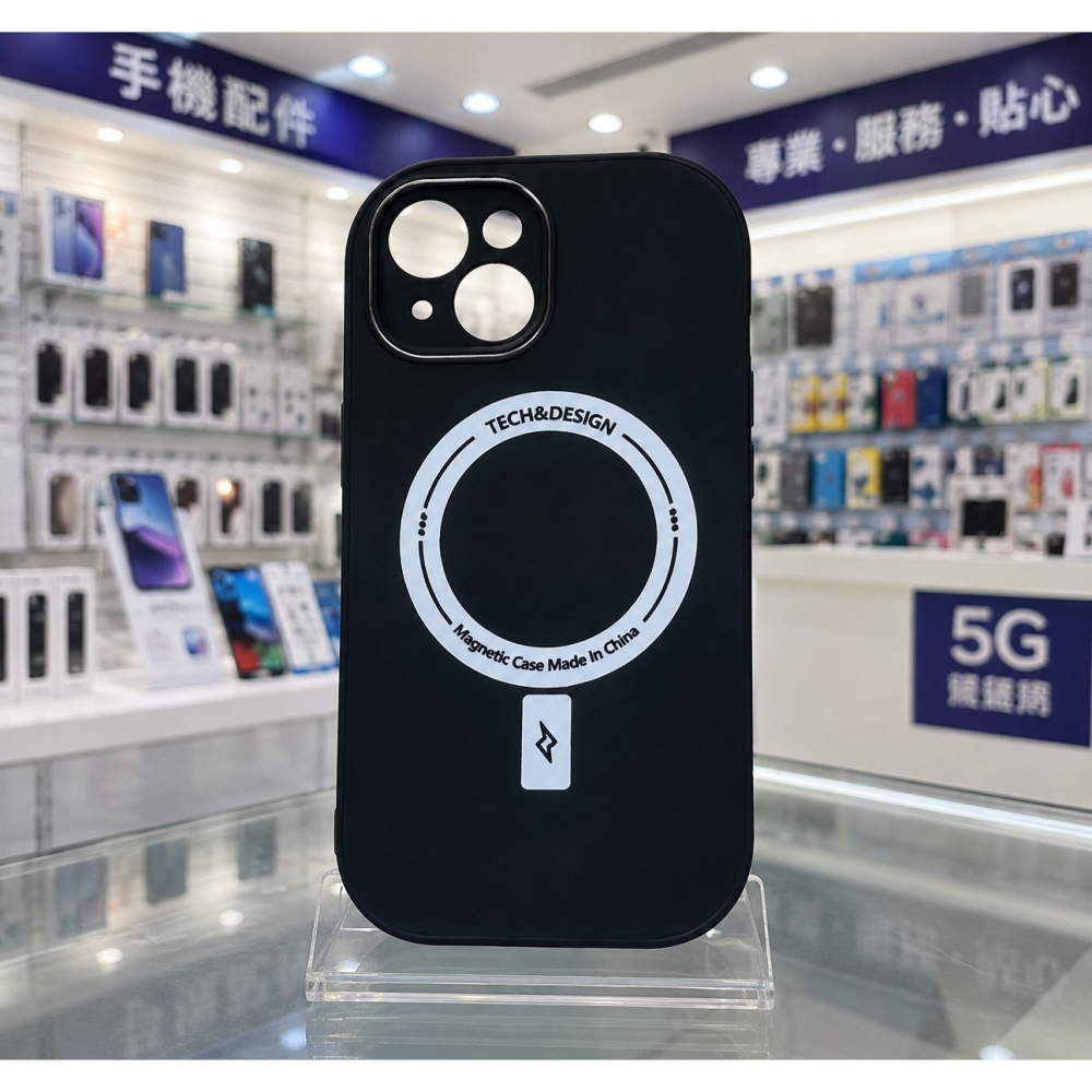 iPhone13系列 小胖妹磁吸充電殼 iPhone 13 Pro Max 磁吸鏡頭圈保護殼-細節圖8