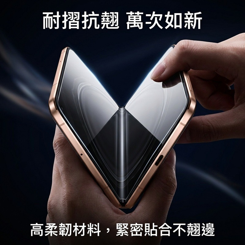 [兩片裝] OPPO Find N6 專用保護貼 OPPO Find N6 定位貼水凝膜 Find N6奈米保護貼-細節圖2