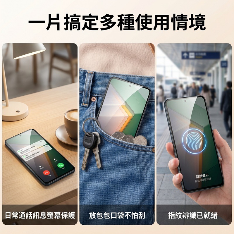 VIVO X300 Ultra 玻璃保護貼 vivo x300 ultra 鋼化玻璃膜 支援指紋解鎖-細節圖7