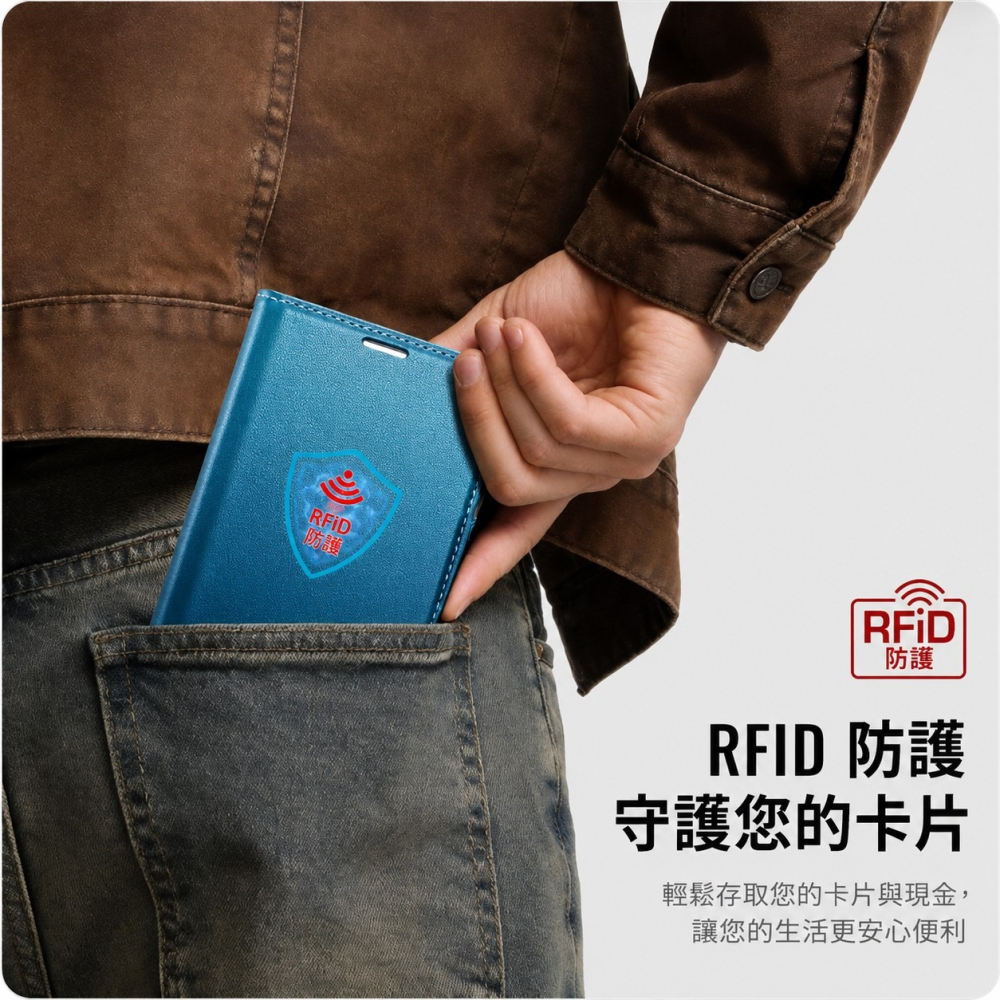 三星Z Fold8 / Z Fold8 Ultra 磁吸翻蓋皮套 三星 Z Fold 8 Ultra 經典皮套 附卡槽-細節圖8