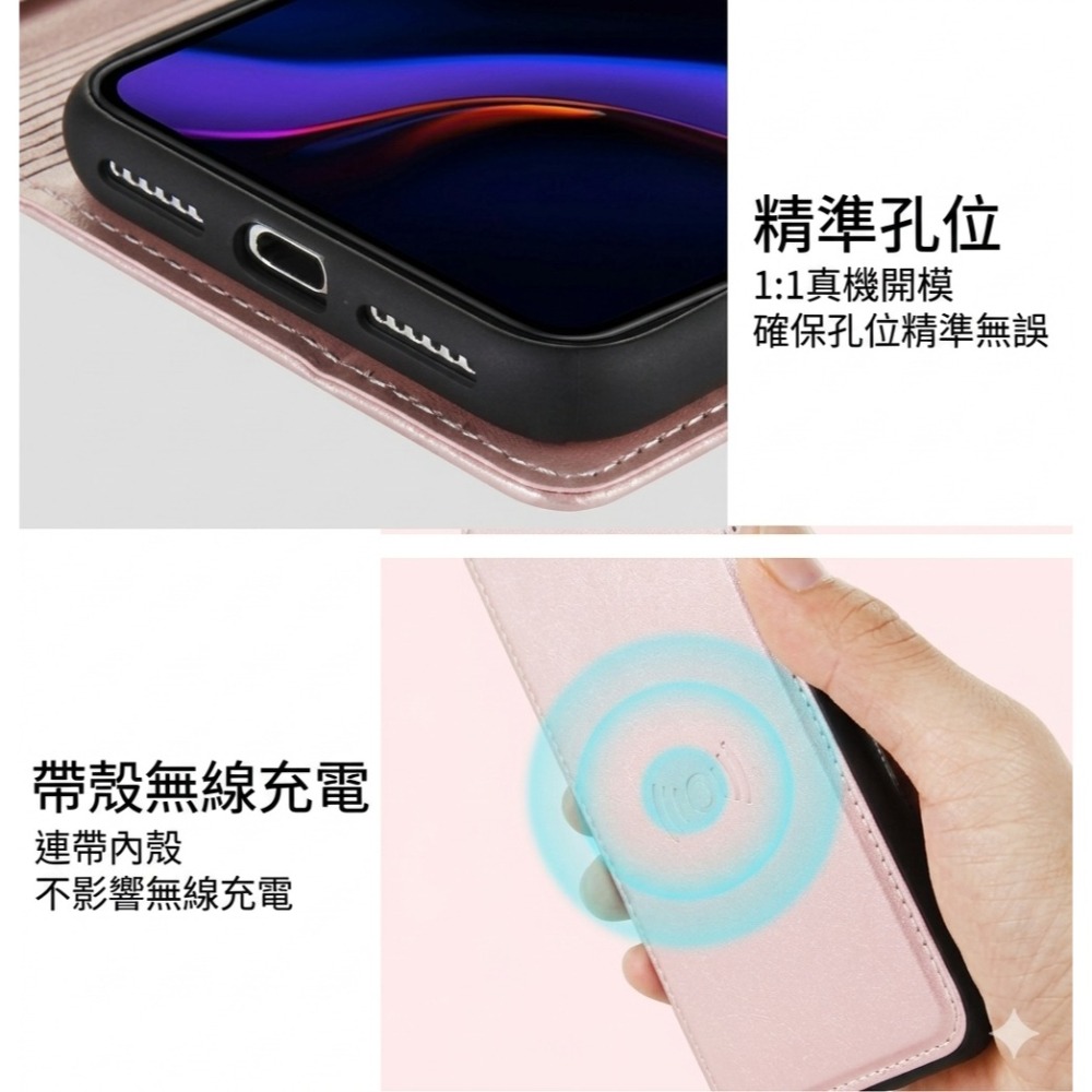 iPhone18系列韓曼皮套 iPhone 18 Pro / iPhone 18 Pro Max 韓曼翻蓋皮套-細節圖4