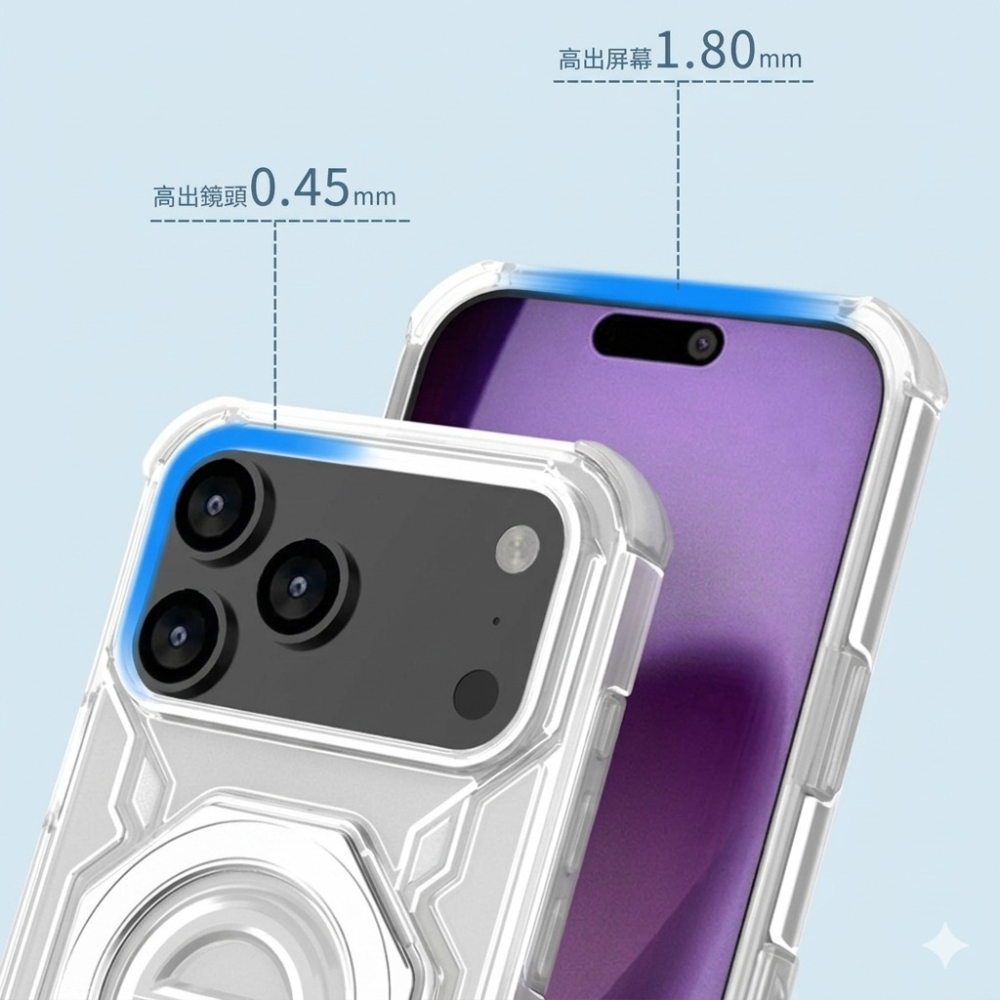 iPhone 18 Pro 磁吸支架防摔殼 iPhone18 Pro / iPhone18 Pro Max 手機殼-細節圖6