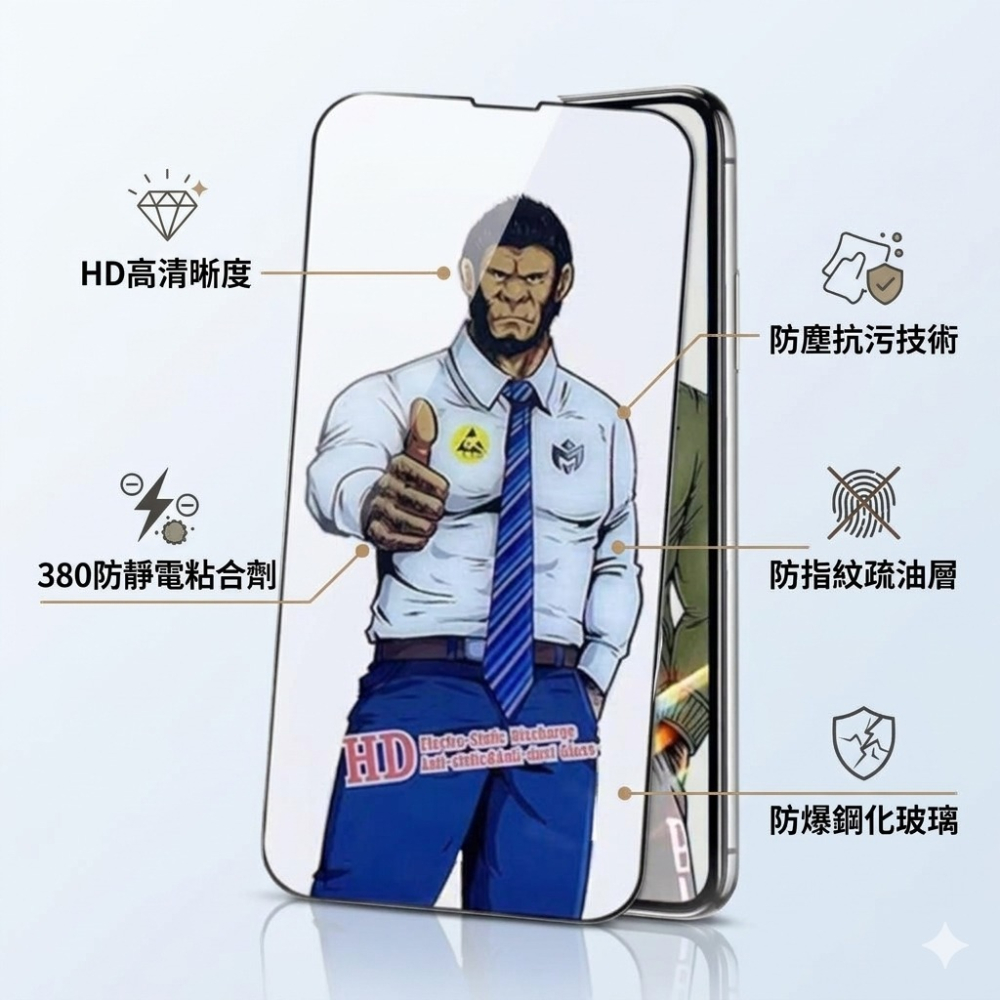 iPhone 18精品玻璃膜 iPhone18 Pro / iPhone1 Pro Max高清膜 防窺膜 紫光膜 磨砂膜-細節圖2