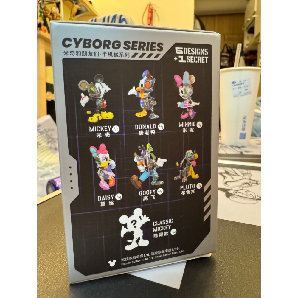 52TOYS 迪士尼米奇朋友們半機械系列盒玩 黛絲（全新僅拆檢）-細節圖3