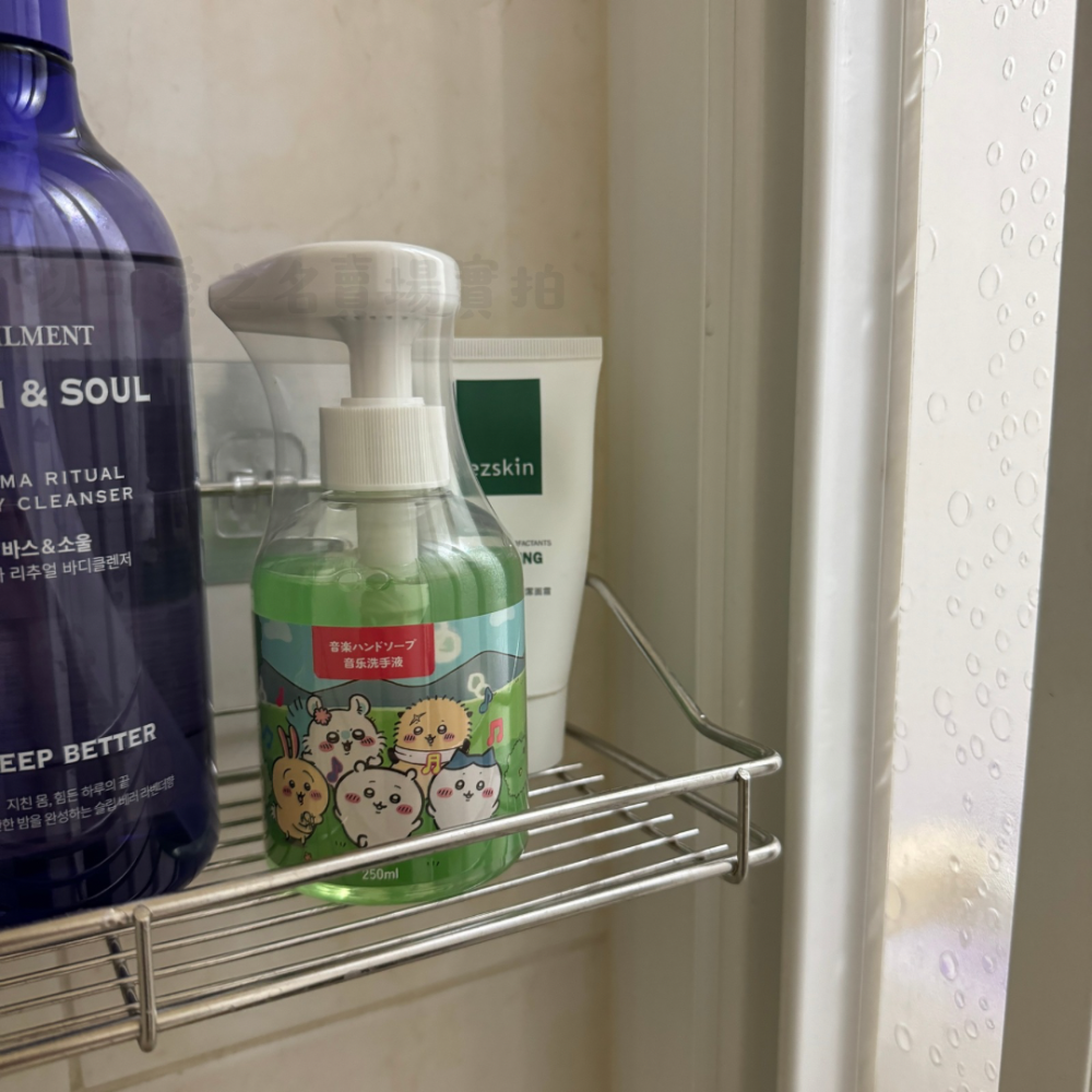 現貨 chiikawa 會唱歌的洗手液🎵 吉伊卡哇 烏薩奇寶寶 叫聲 青蘋果味 音樂洗手液 按壓式 小朋友 禮物推薦-細節圖2