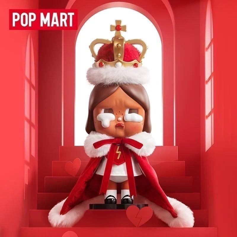 POPMART泡泡瑪特MEGA CRYBABY 400% 心碎女王❤️🖤盲盒潮流禮物擺件-細節圖2